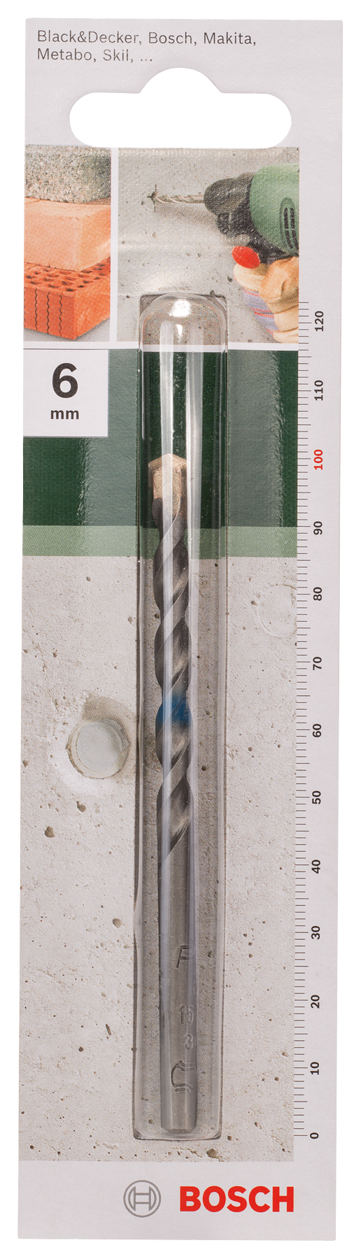 Bosch Concrete Drill Bit 6X100Mm
