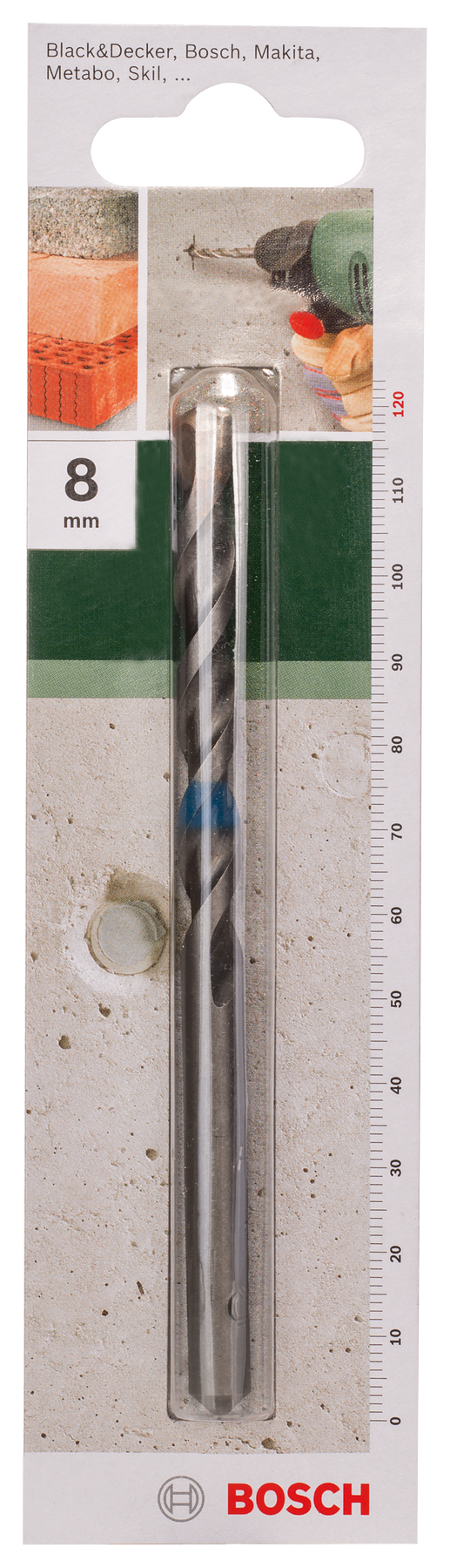Bosch Concrete Drill Bit 8X120Mm