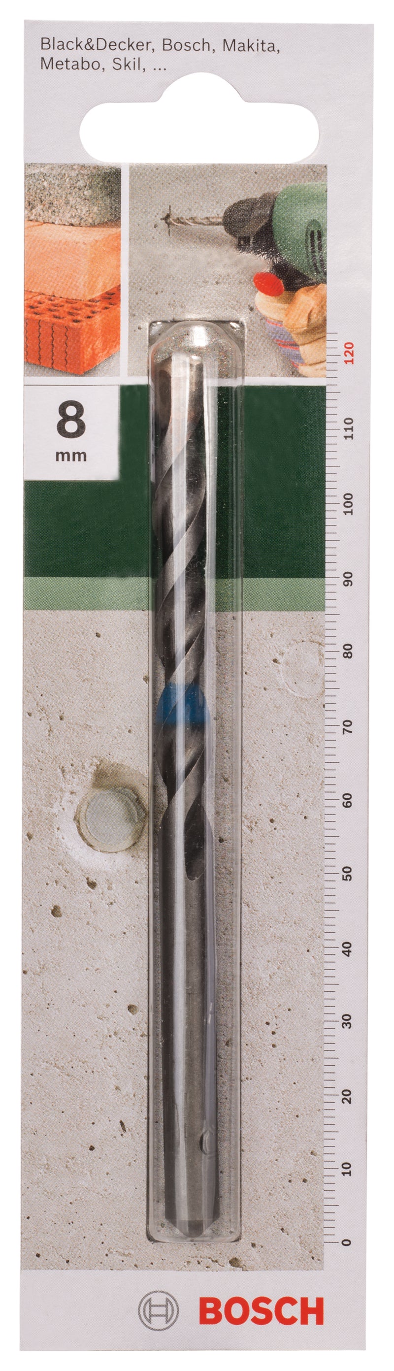 Bosch Concrete Drill Bit 8X120Mm
