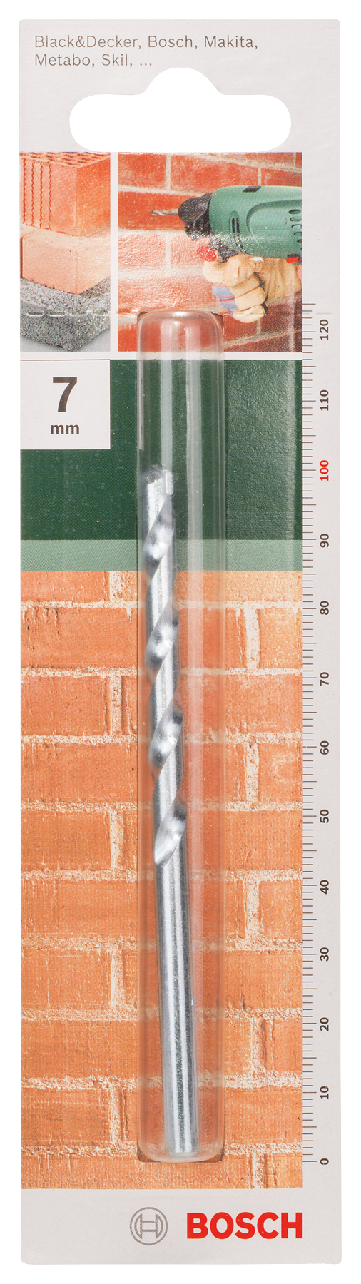 Bosch Masonry Drill Bit 7X100Mm
