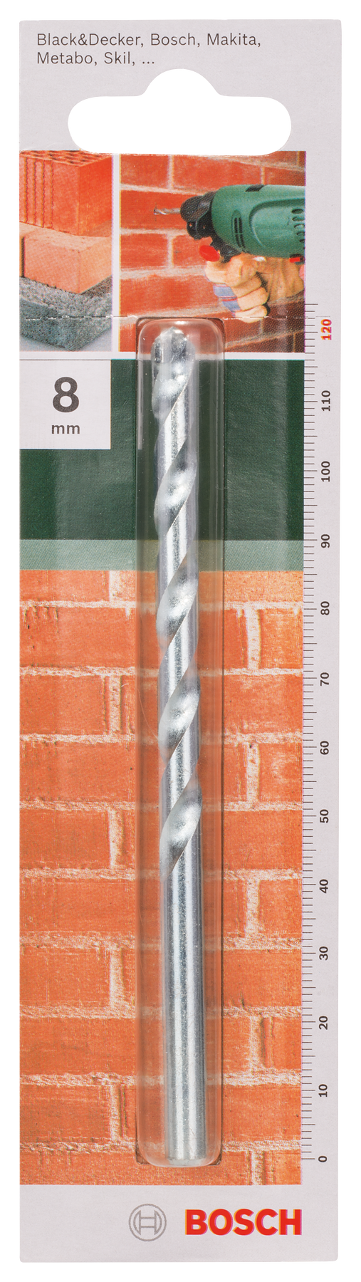 Bosch Masonry Drill Bit 8X120Mm