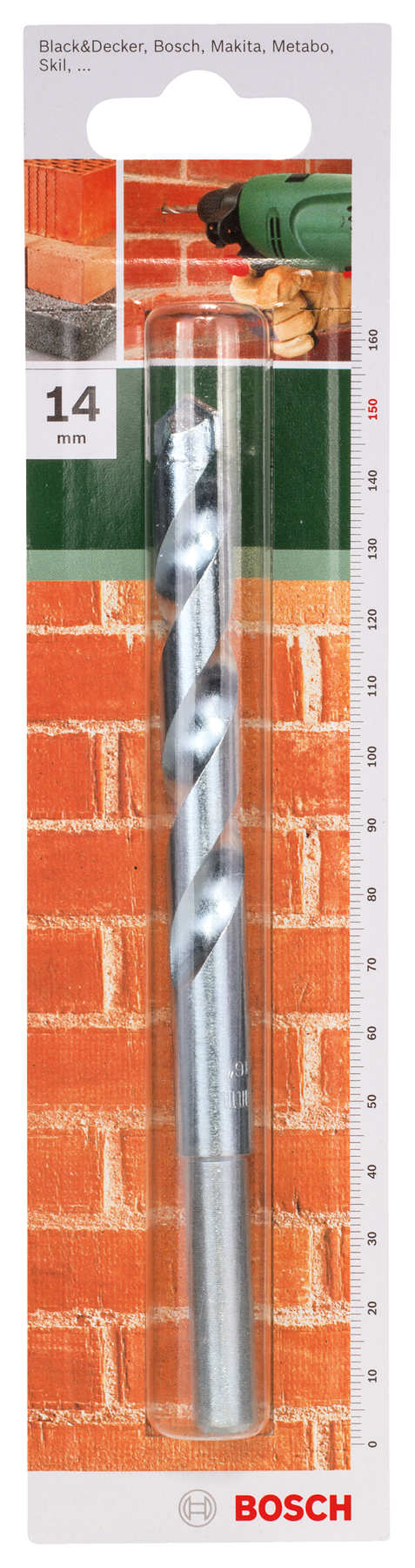 Broca Bosch para Alvenaria 14X150Mm