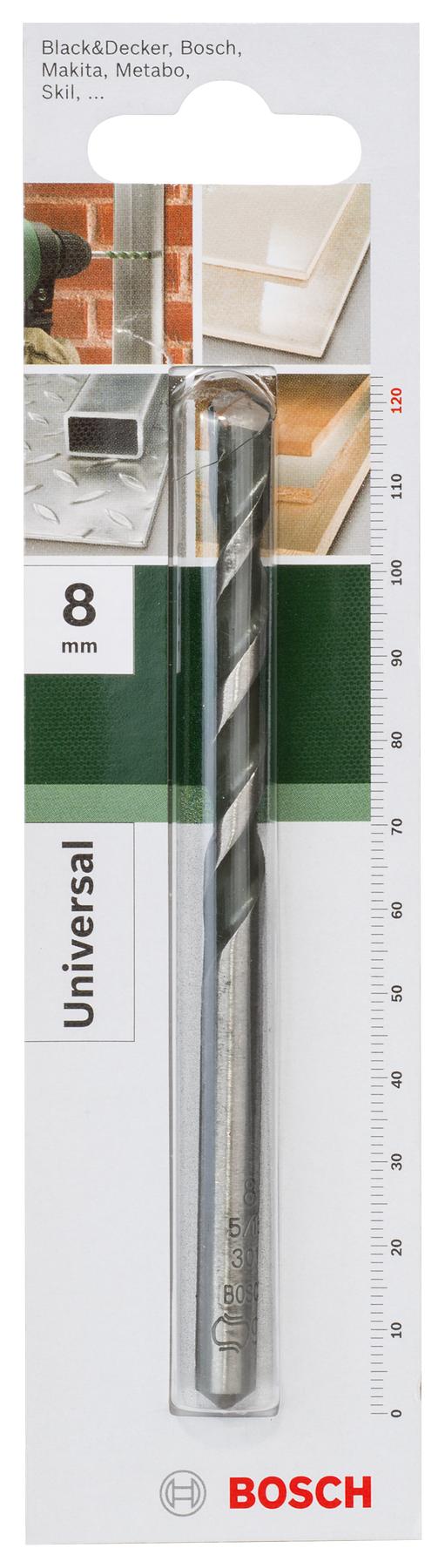 Bosch CARBIDE-TIPPED DRILL