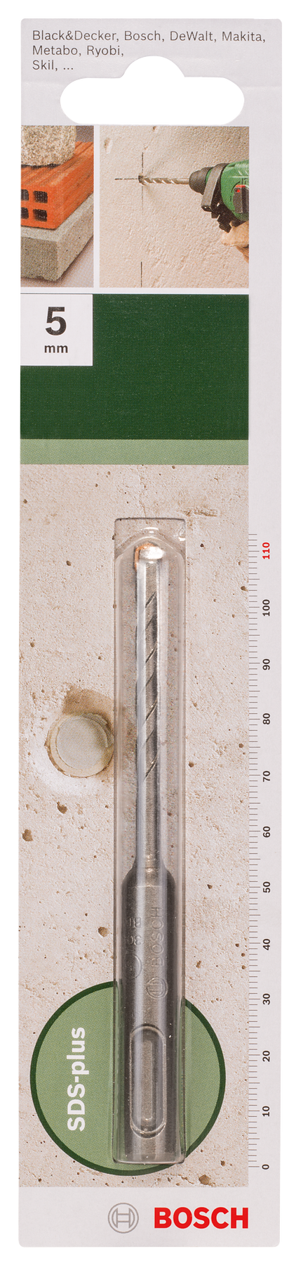 Broca Bosch SDS-Plus 5X110mm