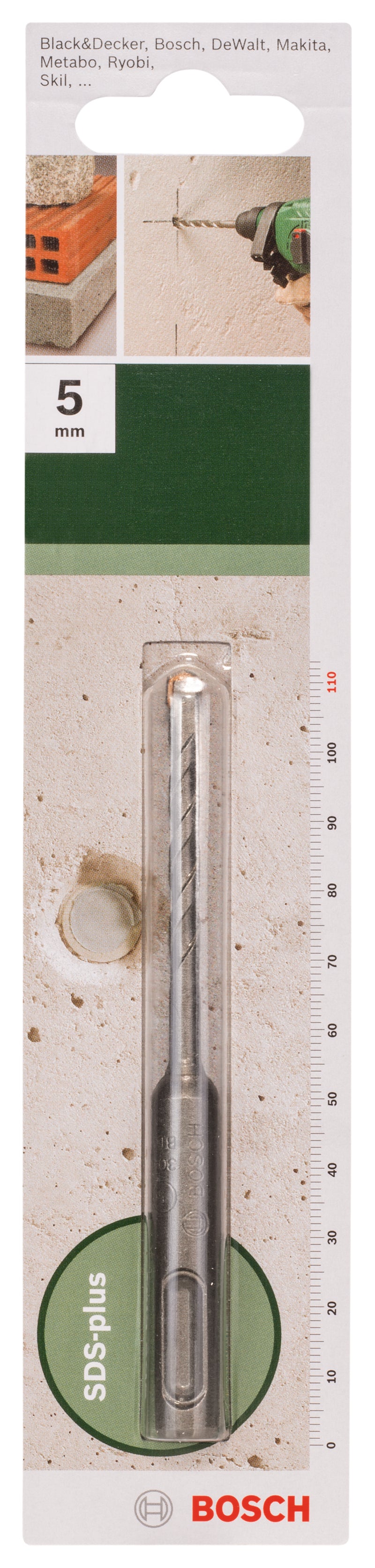 Broca Bosch SDS-Plus 5X110mm