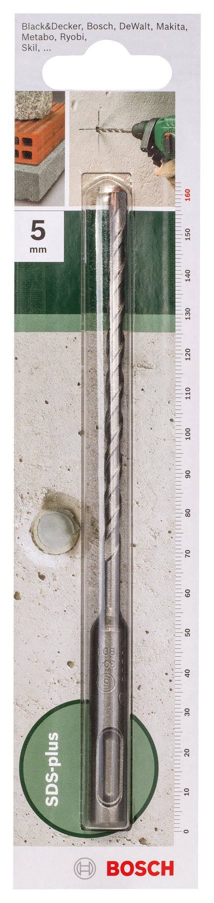 Broca Bosch SDS-Plus 5X160mm