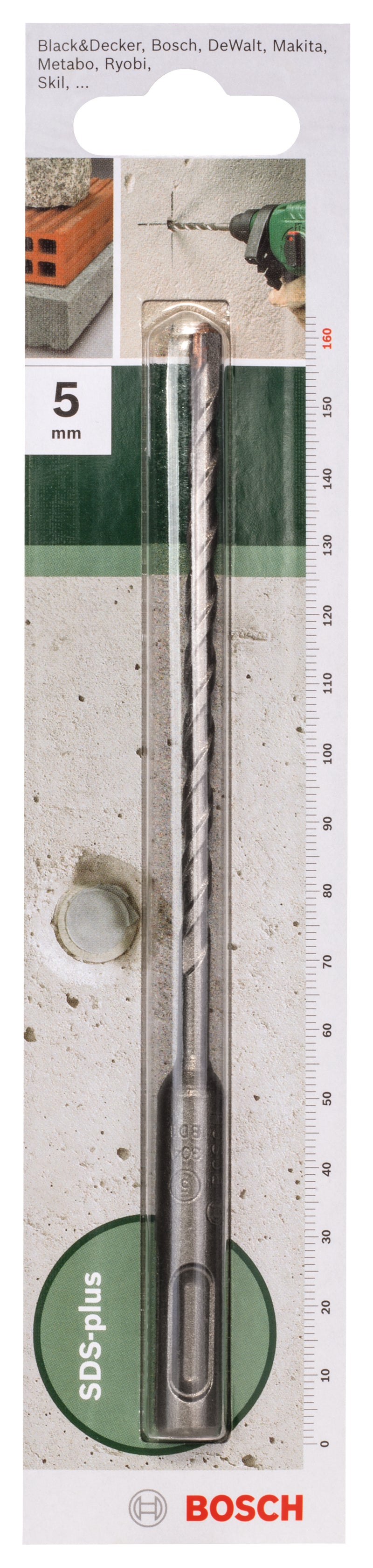 Broca Bosch SDS-Plus 5X160mm