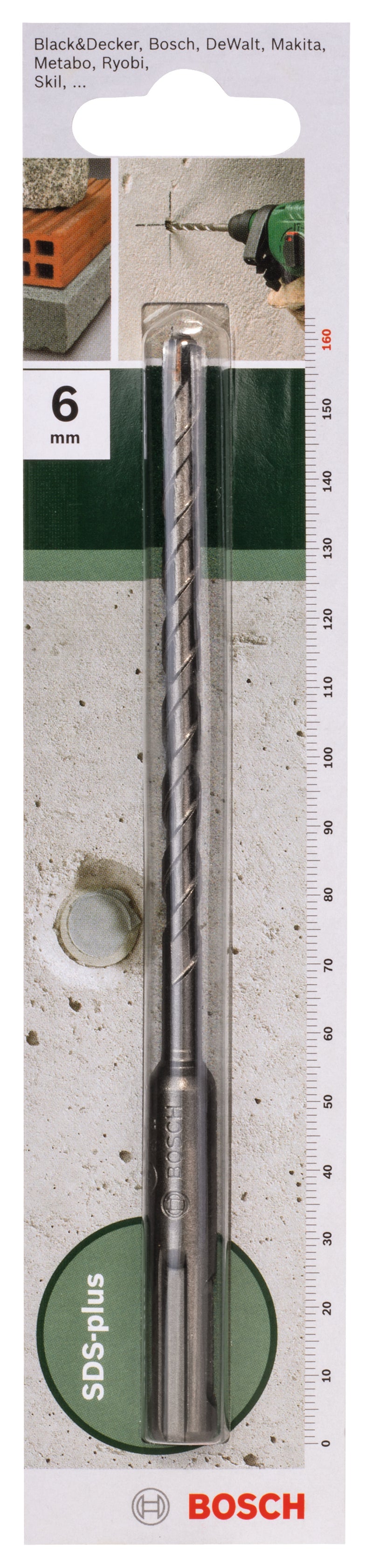 Broca Bosch SDS-Plus 6X160mm