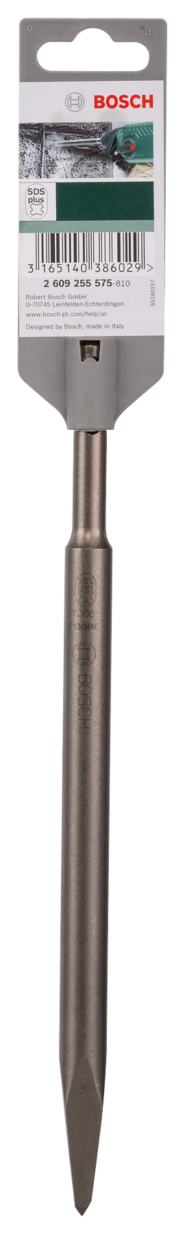 Bosch SDS plus Pointed Chisel Square Tip