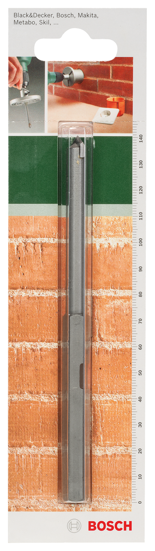 Broca central de inserção em carboneto Bosch