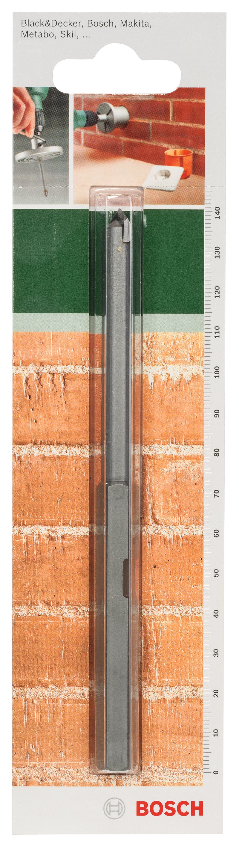Broca central de inserção em carboneto Bosch
