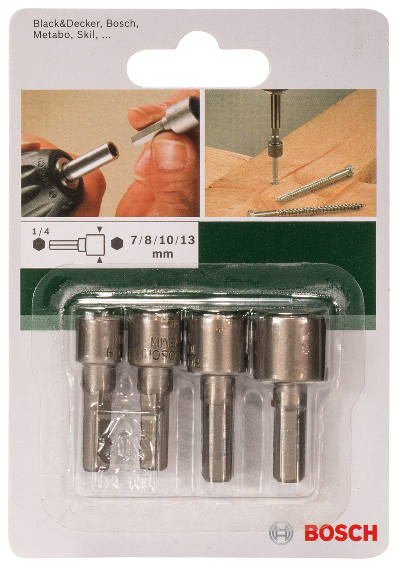 Bosch 4Pc Socket Set