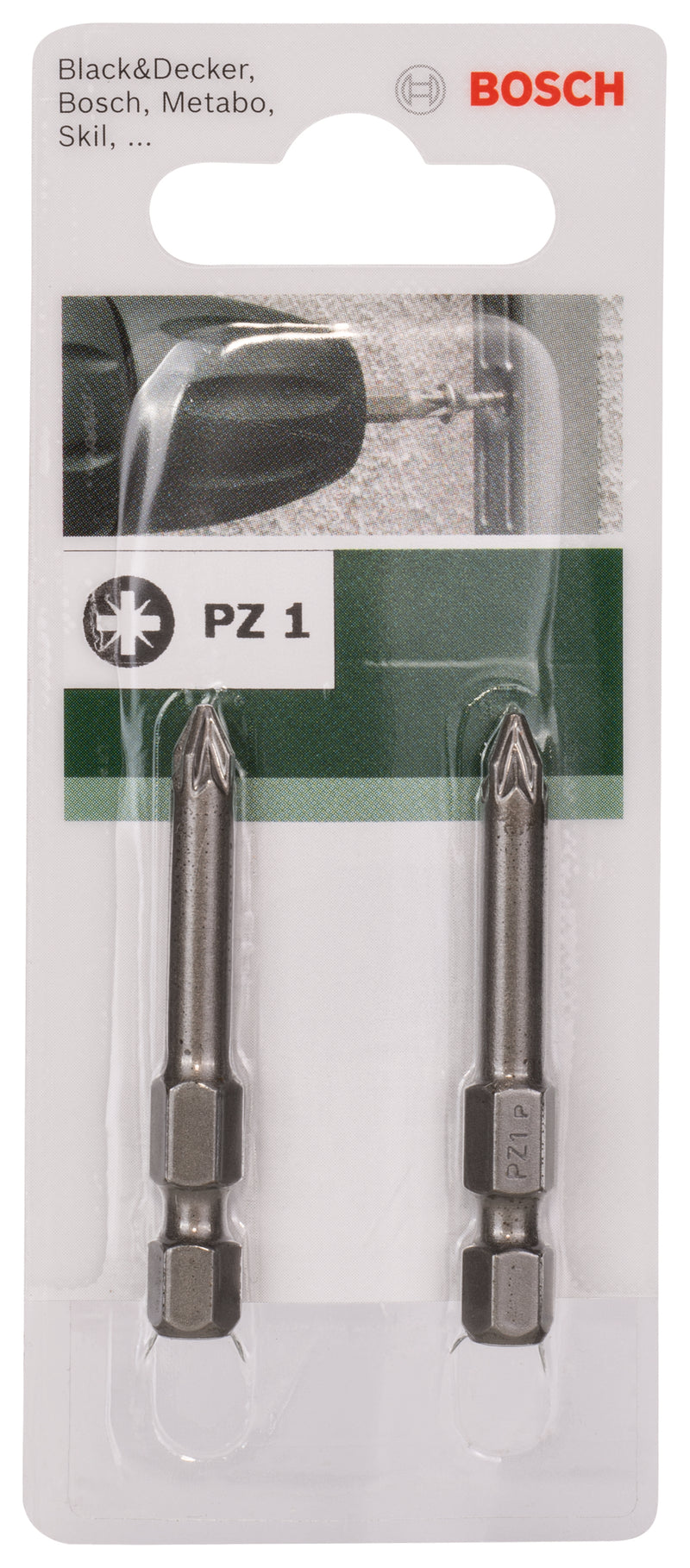 Bosch S/Driver Bits Pz1 49Mm 2Pc