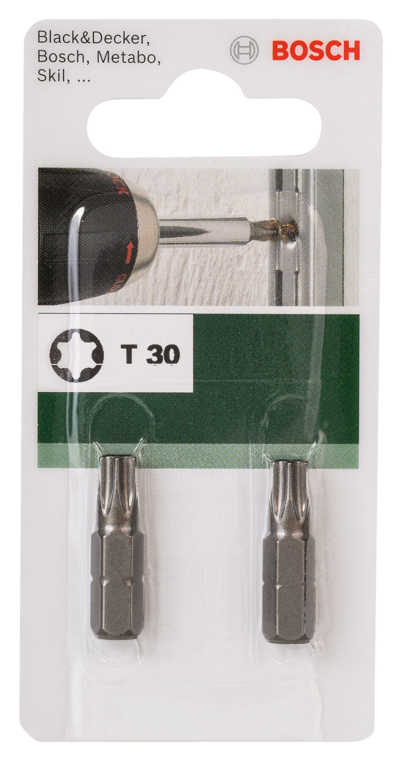 Bosch S/Driver Bit T30 2pc