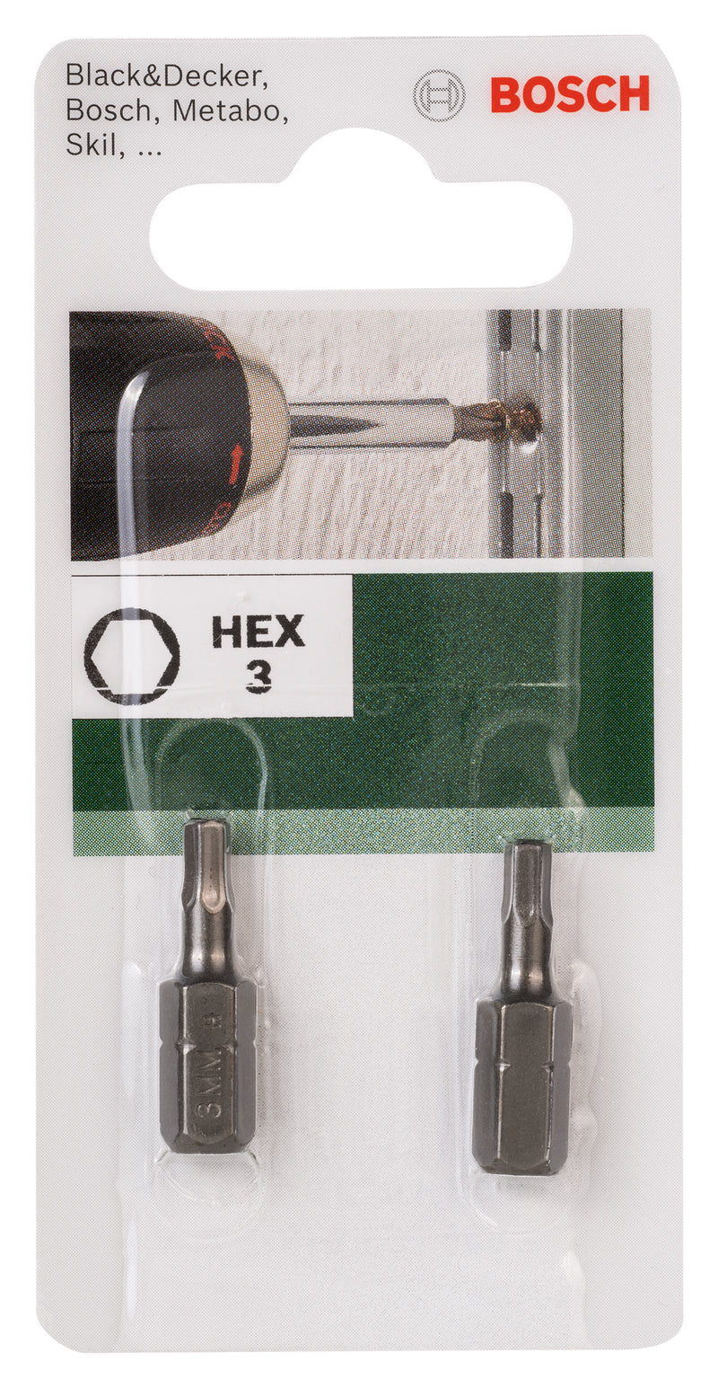 Bosch Standard HEX screwdriver bit