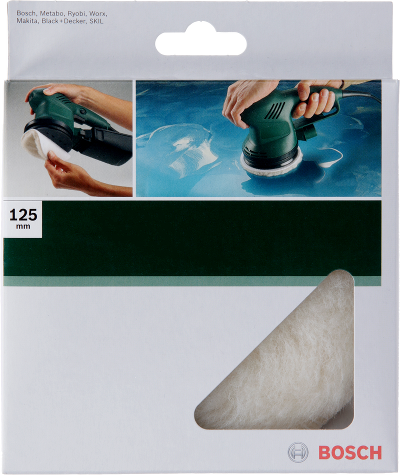 Bosch Lambswool Bonnet Ø 125Mm