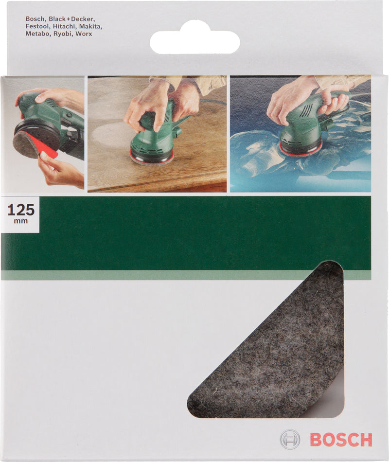 Bosch Polishing Felt Ø 125Mm