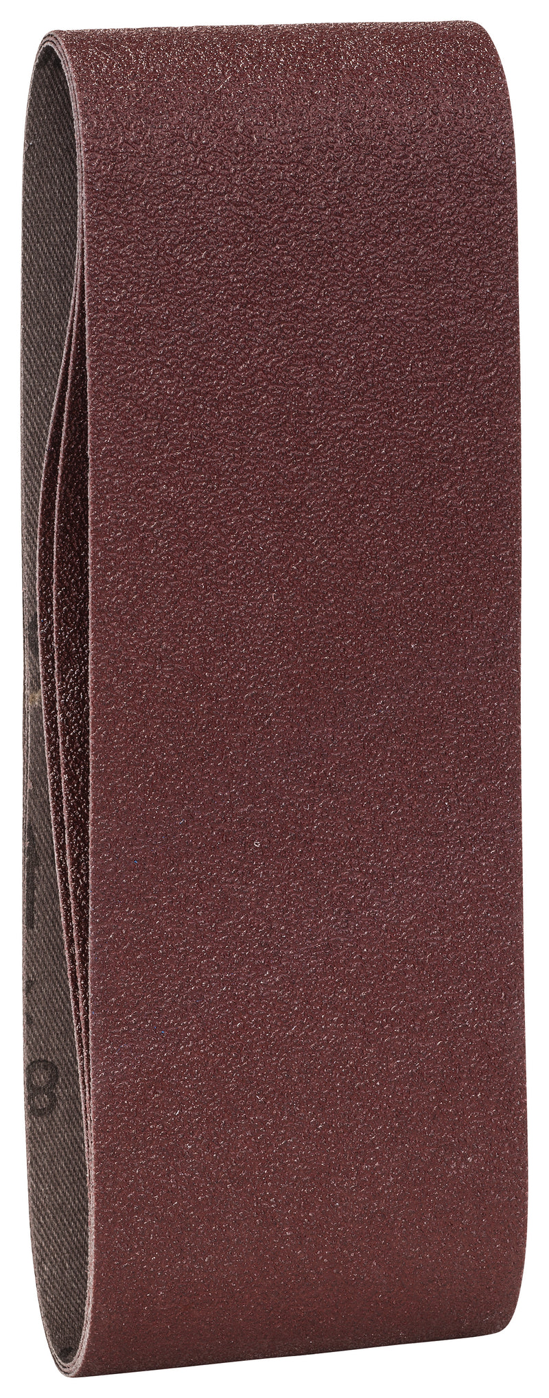 Bosch Juego de 3 bandas de lija para lijadora de banda, calidad roja G= 80