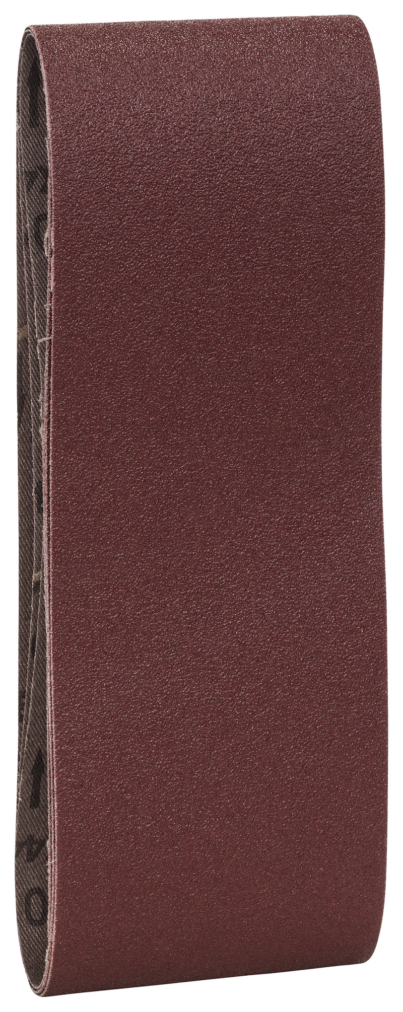 Bosch Juego de 3 bandas de lija para lijadora de banda, calidad roja G= 100