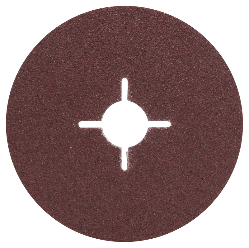 Bosch Set of 5 fiber sanding discs for angle grinder, corundum D = 115 mm; G = 60, 5 units.