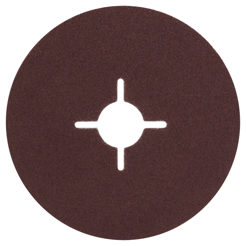 Bosch Set of 5 fiber sanding discs for angle grinder, corundum D = 115 mm; G = 100, 5 units.