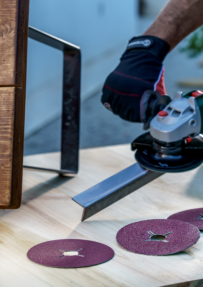 Bosch Fibre Sanding Discs Ø 115 Mm, Mixed