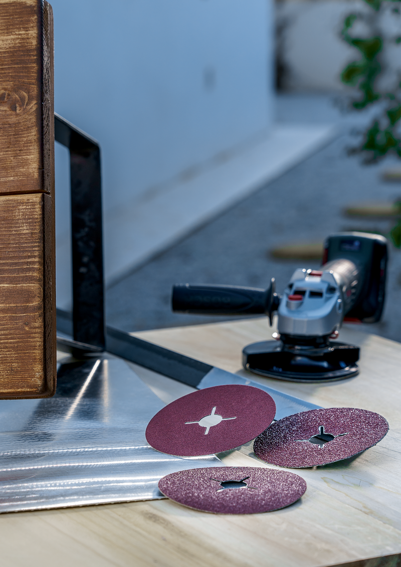 Bosch Fibre Sanding Discs Ø 115 Mm, Mixed