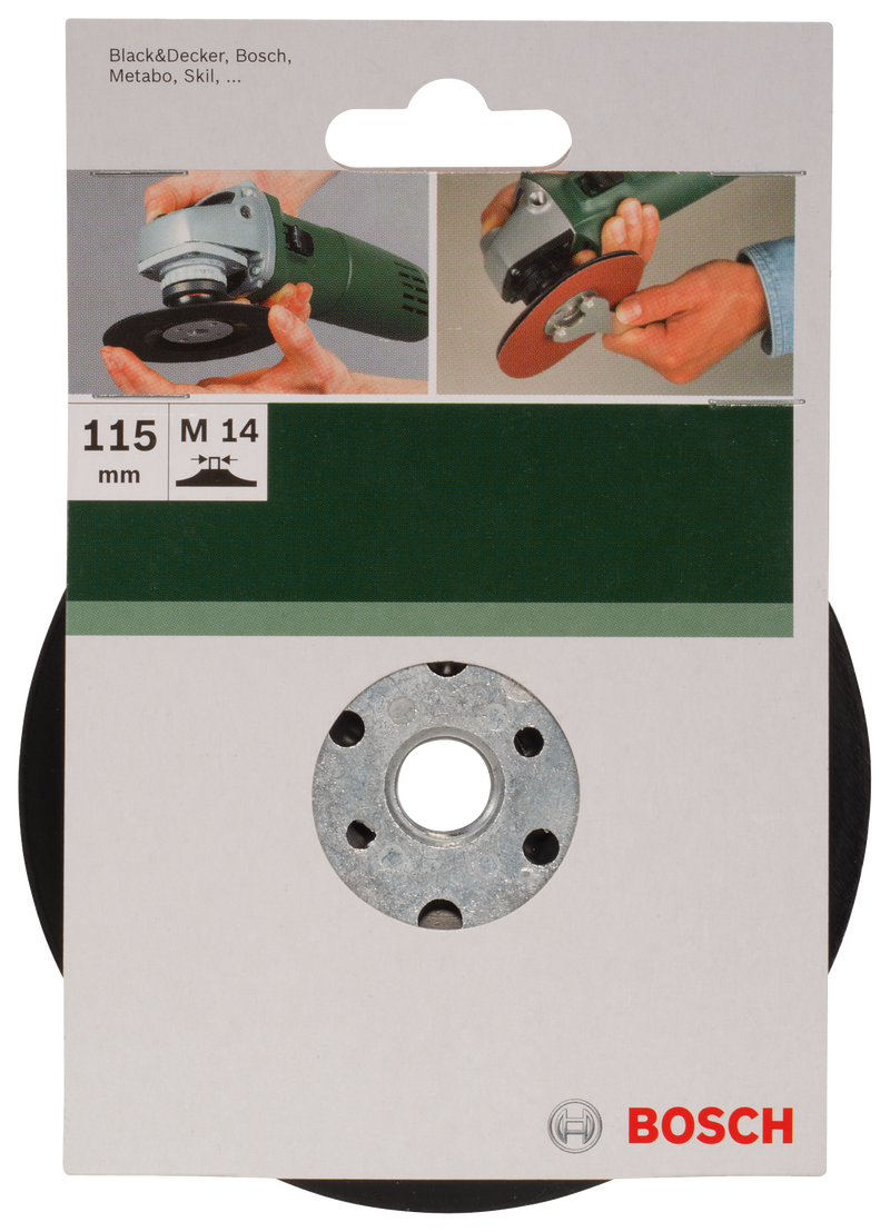 Plato de apoyo Bosch para amoladora angular Ø 115 mm