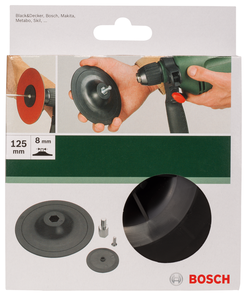 Bosch Backing Pad 125Mm For Clamping