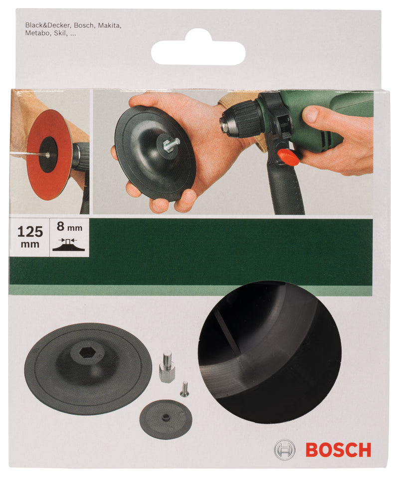 Bosch Backing Pad 125Mm For Clamping