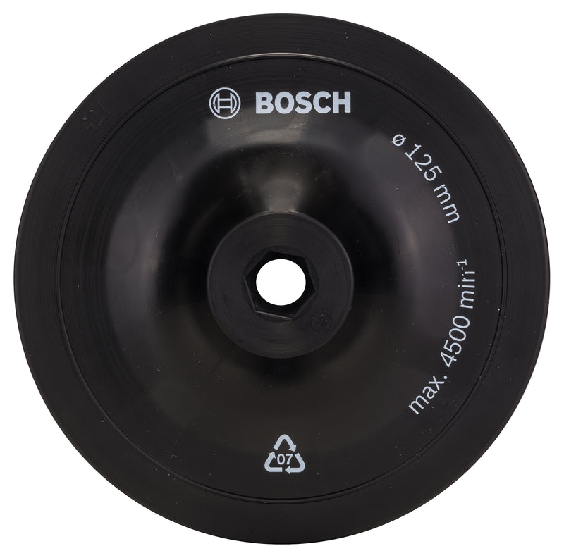 Bosch Backing Pad 125Mm For Clamping