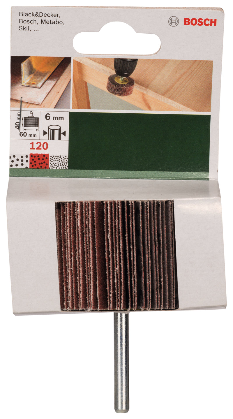 Disco de lixa de aba Bosch para berbequins, 60 mm