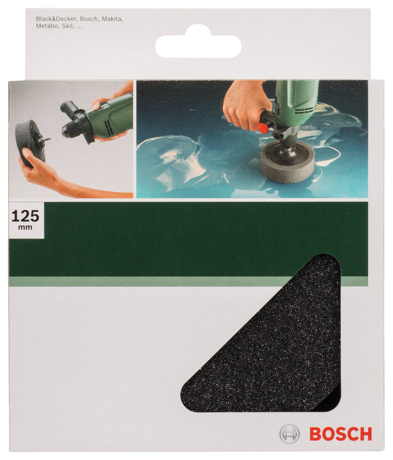 Bosch Drill Polishing Sponge, 125 mmTight