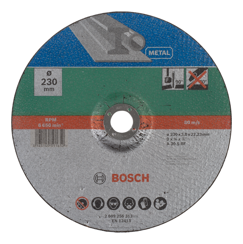Bosch Curved cutting disc, metalD= 230 mm