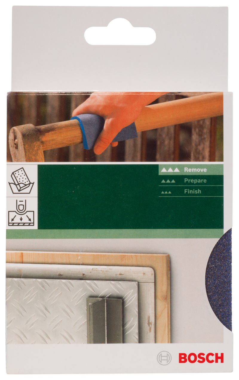 Esponja de lijado para contornos Bosch, ideal para contornos medianos