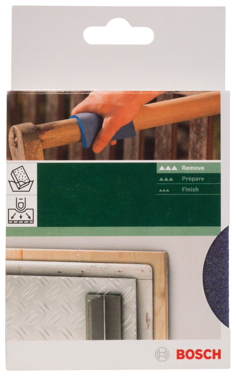 Esponja de lijado para contornos Bosch, ideal para contornos medianos
