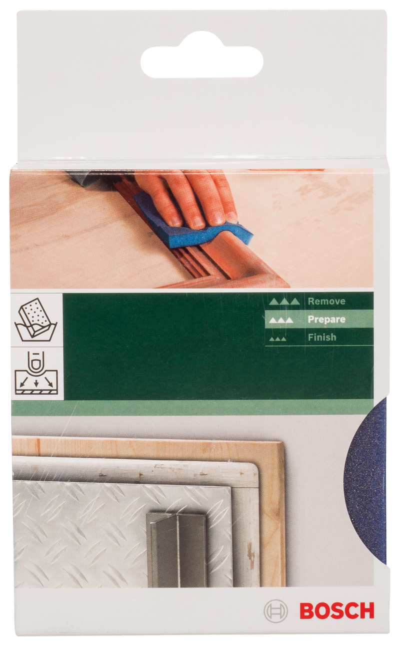 Esponja de lijado Bosch Contour, ideal para Contourfino