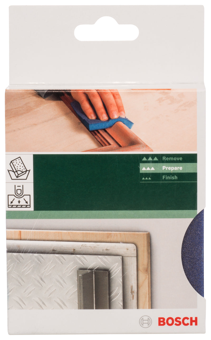 Esponja de lijado Bosch Contour, ideal para Contourfino