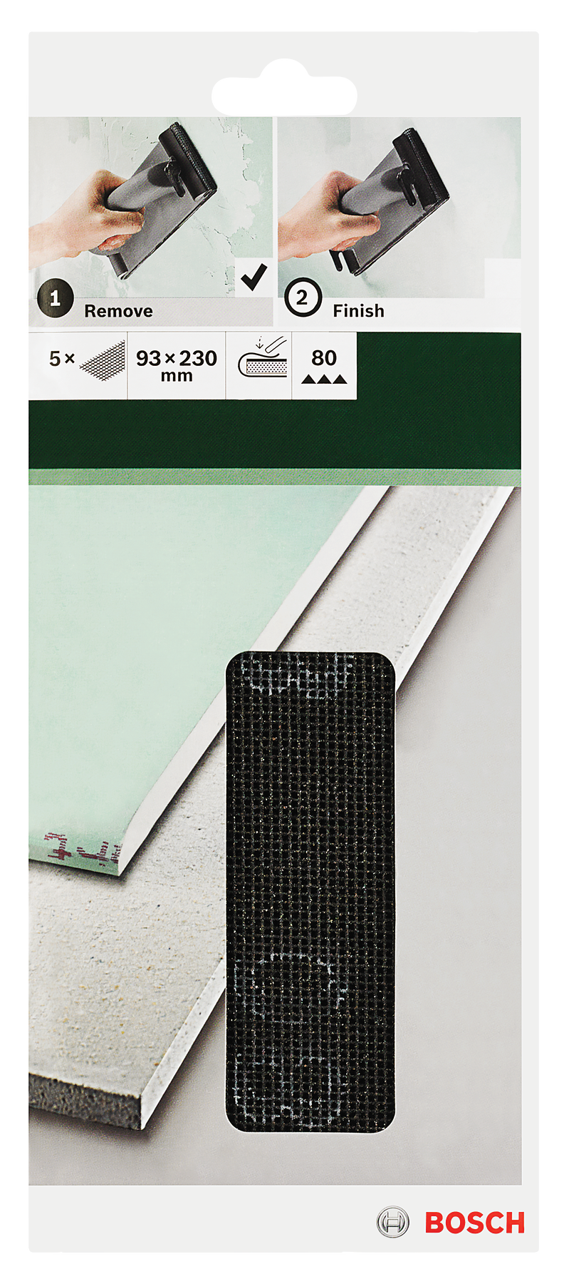 Disco de malla abrasiva Bosch G= 80