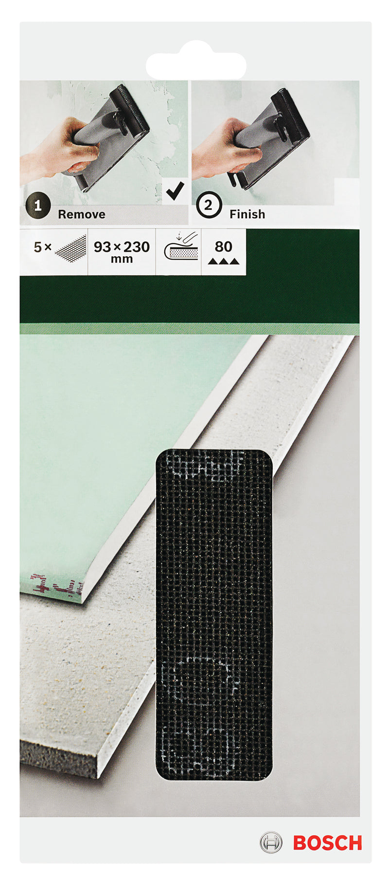 Disco de malla abrasiva Bosch G= 80