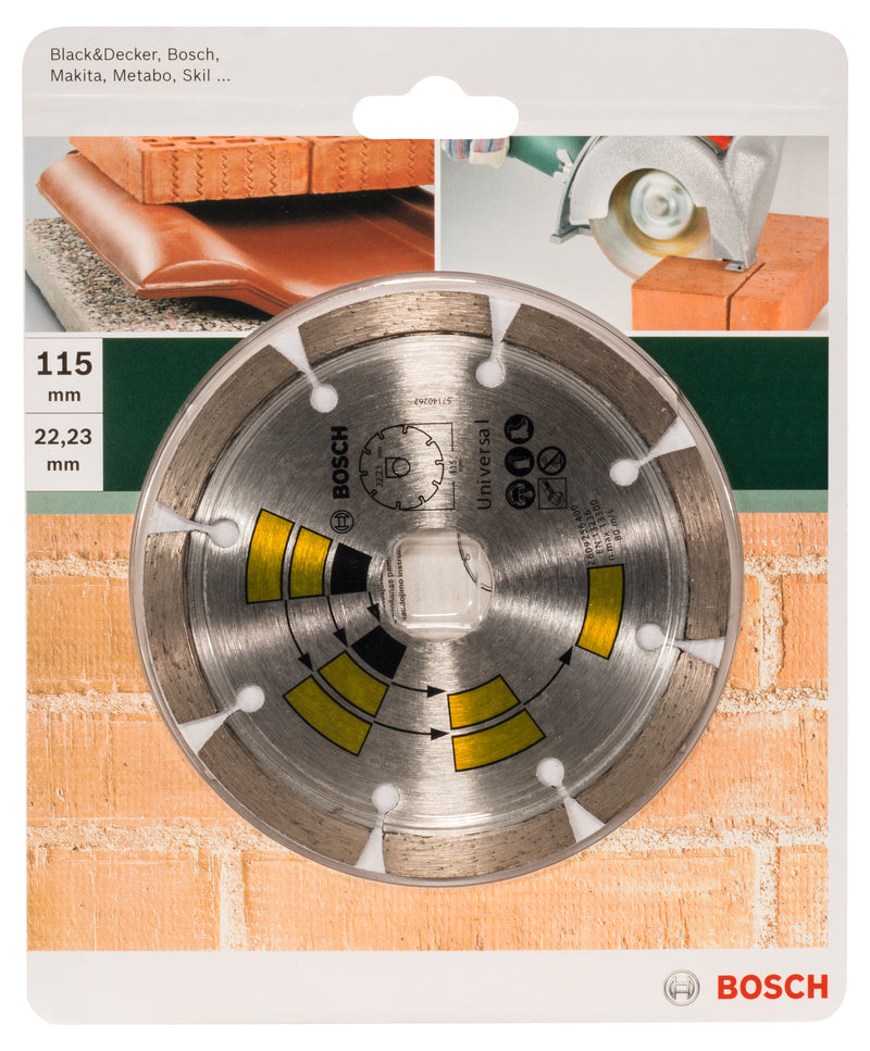 Bosch Diamond Cutting Disc Universal 115Mm