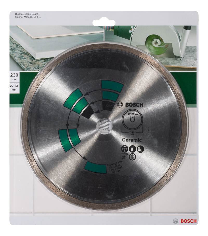 Bosch Diamond Cutting Disc for Tiles D= 230 mm