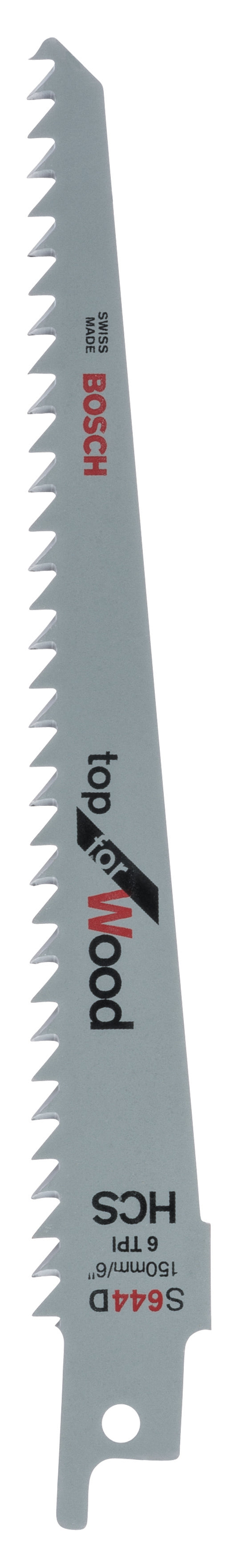 Hoja de sierra recíproca Bosch HCS, S 644 DTop para madera