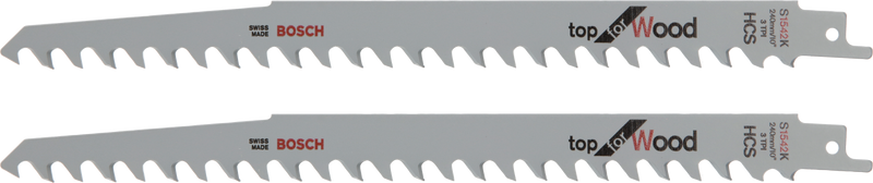 Hoja de sierra de sable Bosch S1542K
