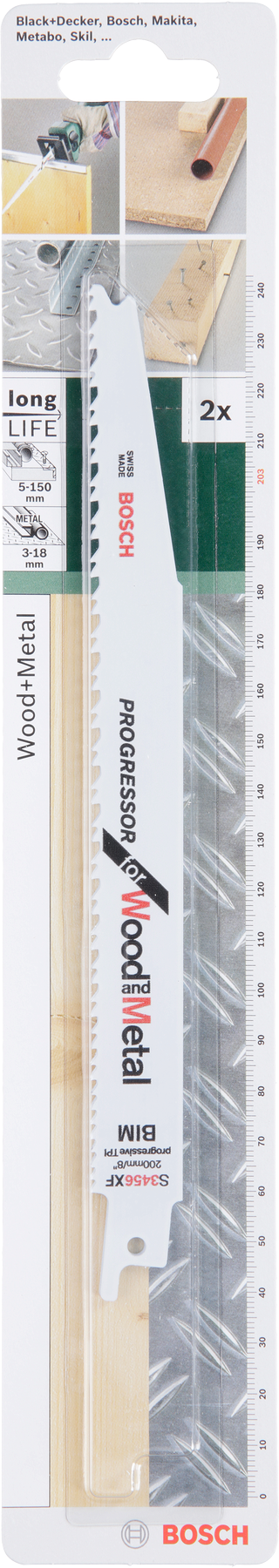 Bosch S3456Xf Sabre Saw Blade