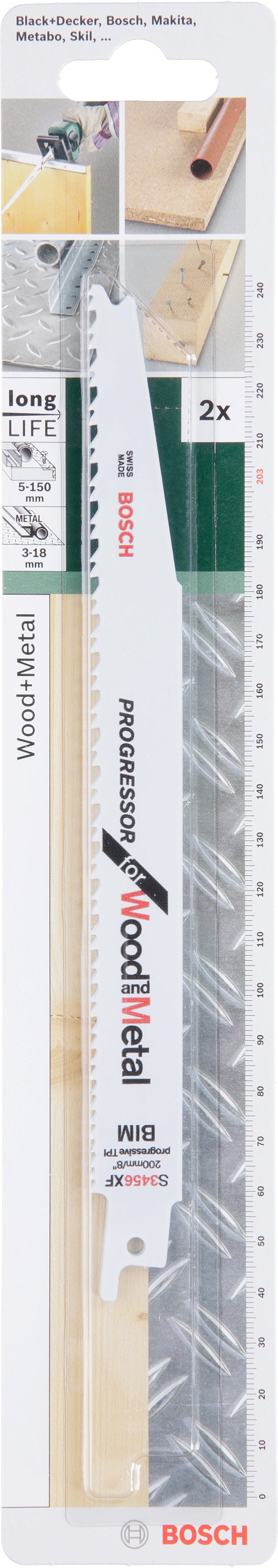 Bosch S3456Xf Sabre Saw Blade