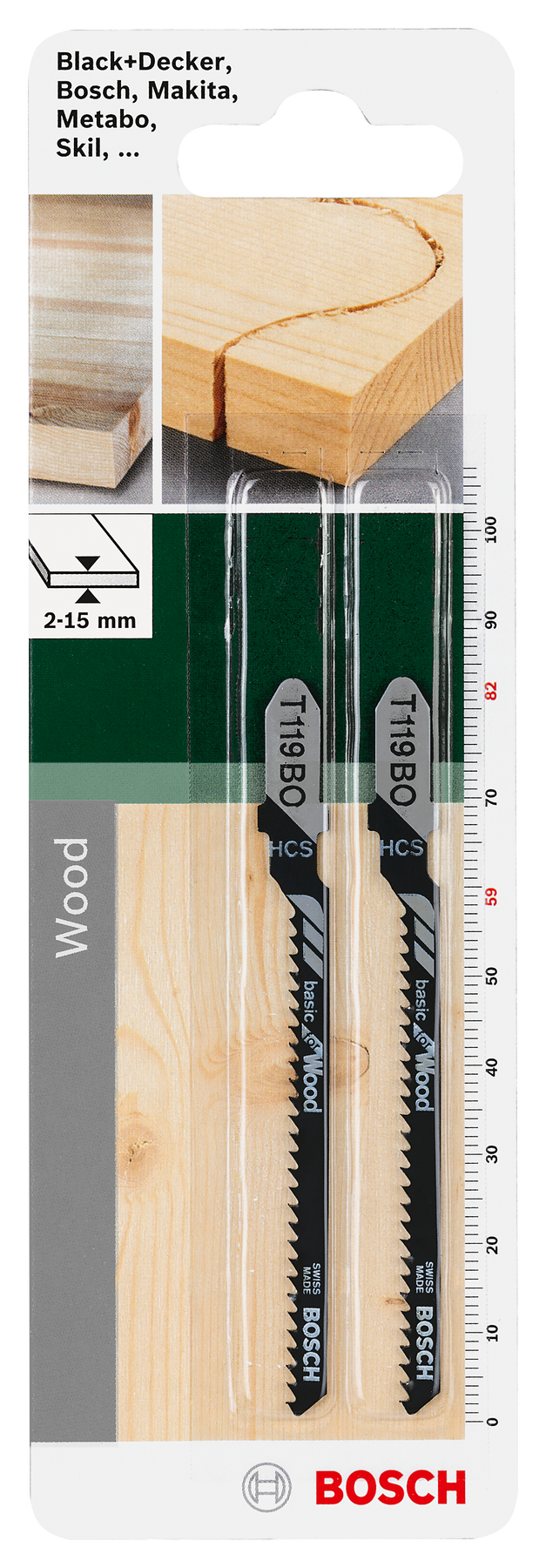 Lâmina de serra tico-tico Bosch T119Bo