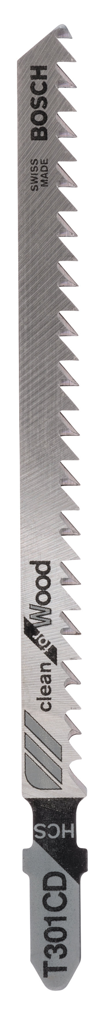 Lâmina de serra tico-tico Bosch HCS, T 301 CDClean para madeira
