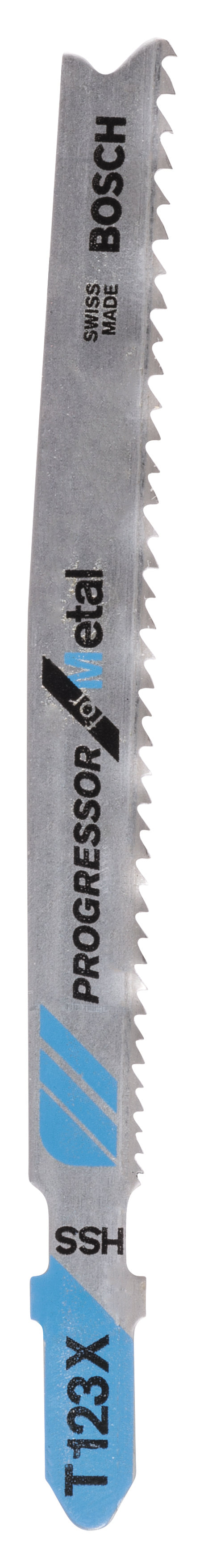 Lâmina de serra tico-tico Bosch HSS, T 123 XFProgressor para metal
