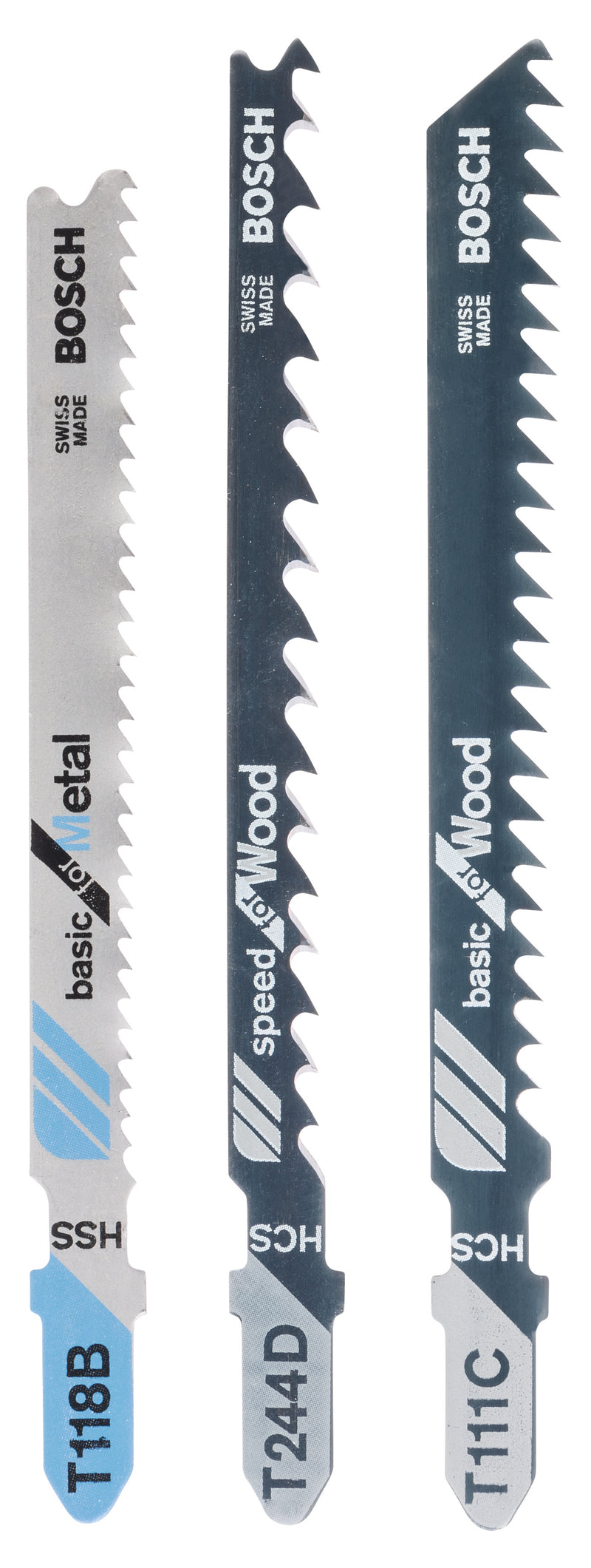 Bosch 3Pc T Set Jigsaw Blade